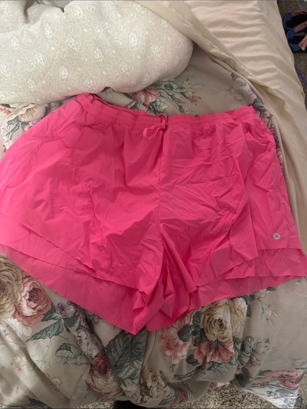 Source Unknown Hot Pink Athletic Running Shorts